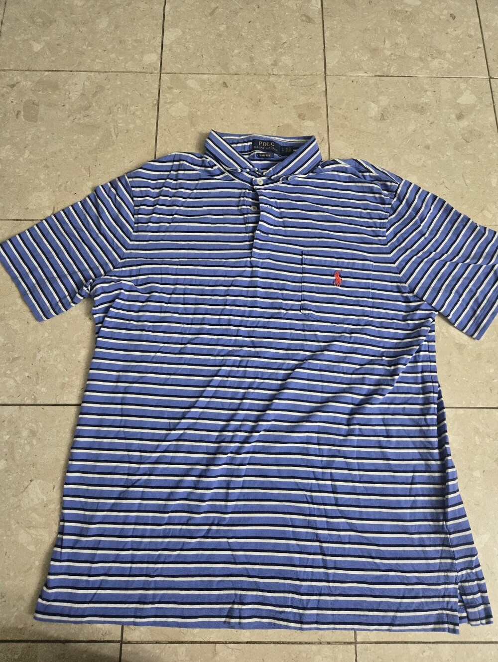 Men's Polo Ralph Lauren Stripe Shirt - Classic Fit Large